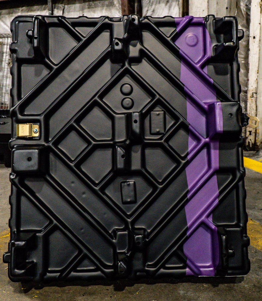 Thermoformed returnable pallet made at Vantage Plastics